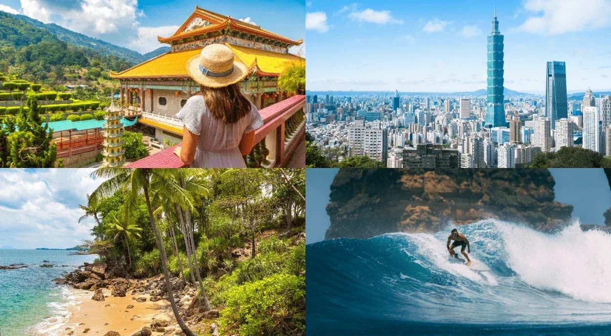 Best Digital Nomad Places in Asia