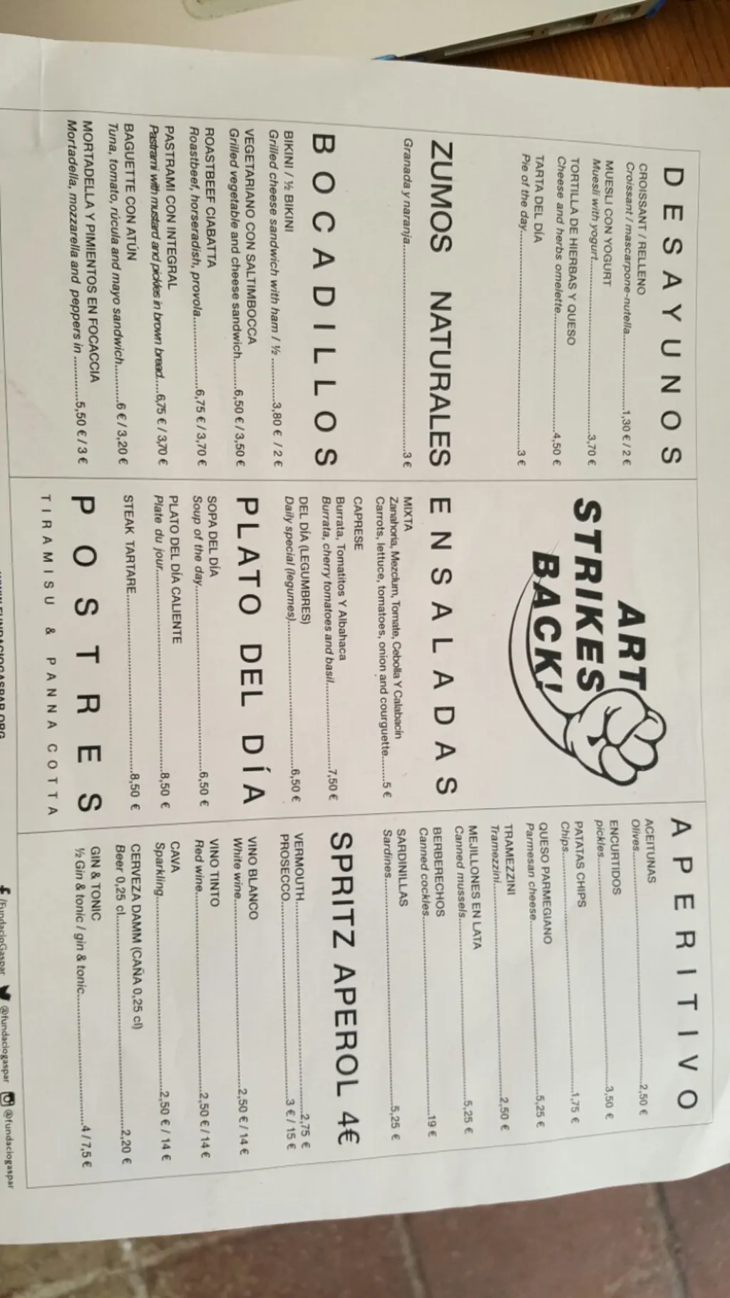 Fundació Gaspar Cafe